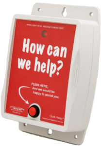 Quick Assist® Shopper Call Button